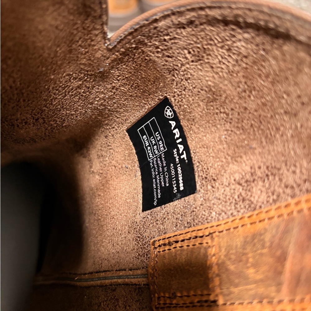 Ariat Men's Cowboy Boots - Brown and Gray - Picture 5 of 6